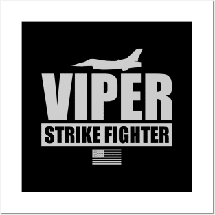 F-16 Viper Strike Fighter Posters and Art